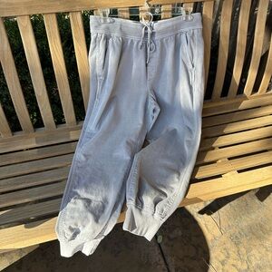 Gap Women’s Cotton Jogger Pants, Grey, Size L